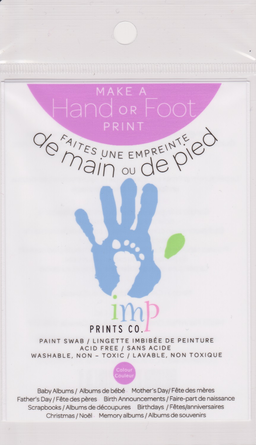 Lingette Imbibée De Peinture, Violet