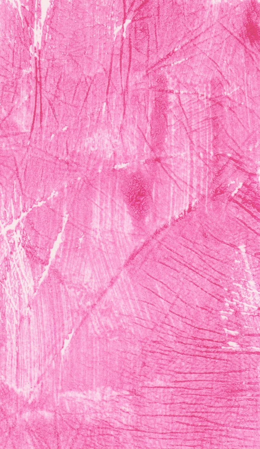 Part of a hand print close up, Pink